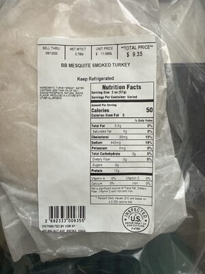 Mesquite Smoked Turkey