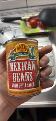 MEXICAN BEANS WITH CHILI SAUCE