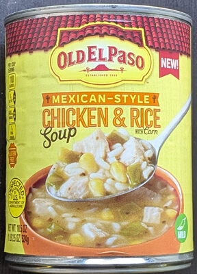 Mexican chicken and rice soup