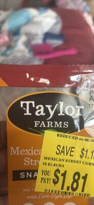 Mexican Street Corn Snacks