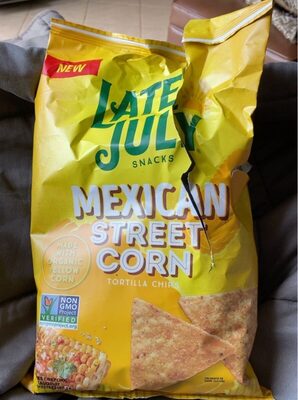 Mexican street corn tortilla chips