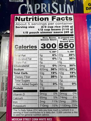 Mexican Street Corn White Rice