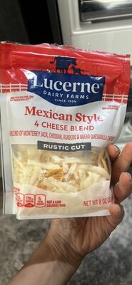 Mexican Style 4 Cheese Blend Rustic Cut