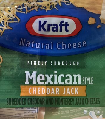 Mexican Style Cheddar Jack Shredded Cheddar and Monterey Jack Cheeses