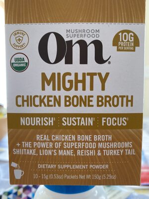 Mighty chicken bone broth