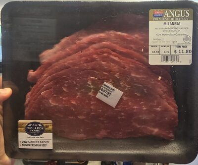 Milanesa Beef Top Round