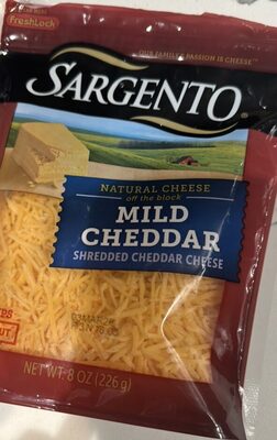Mild Cheddar Shredded Cheddar Cheese