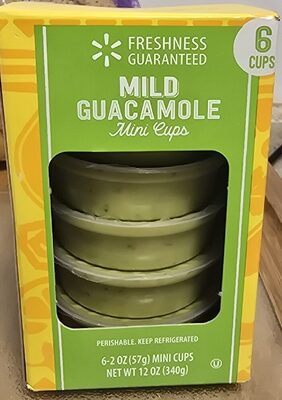 Mild Guacamole Mini Cups