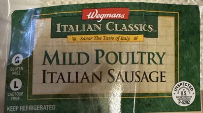 Mild Poultry Italian Sausage