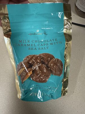 Milk Chocolate Caramel Caps With Sea Salt