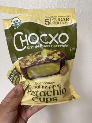 Milk Chocolate Dubai-Inspired Pistachio Cups