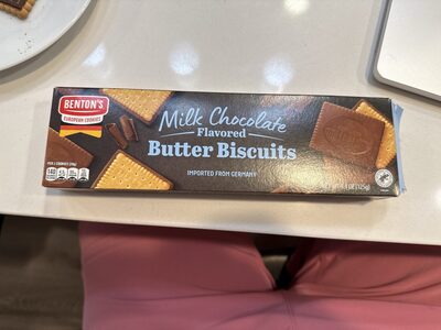 Milk Chocolate Flavored Butter Biscuits