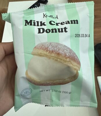 Milk Cream Doughnut