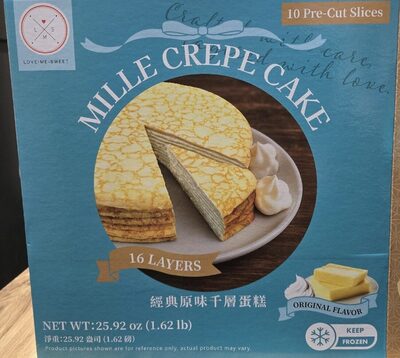 Mille Crepe Cake