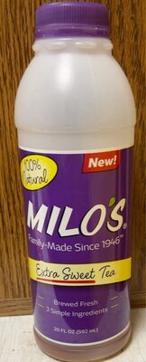 Milos extra sweet tea