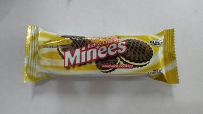 Minees Rich & Creamy Banana Creme Sandwich