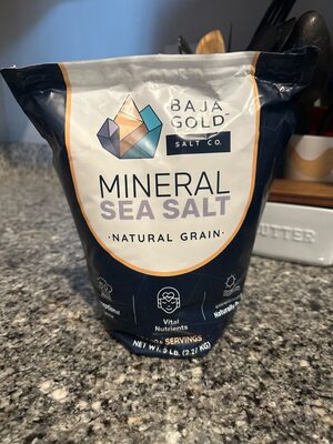 Mineral Sea Salt Natural Grain