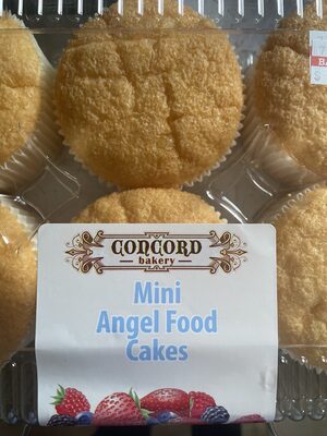 Mini Angel Food Cakes