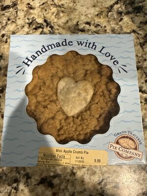 Mini Apple Crumble Pie