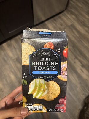 Mini Brioche Toasts