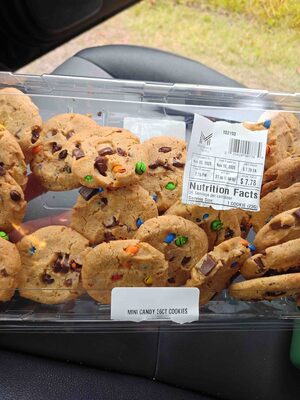 Mini Candy Cookies
