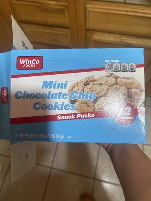 Mini Chocolate Chip Cookies