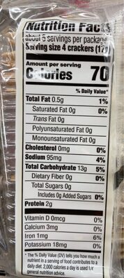 Mini Croccantini Rosemary Crackers