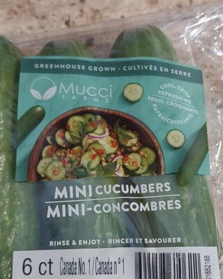 Mini cucumbers