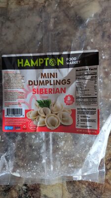 Mini Dumplings Siberian
