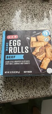 Mini Egg Rolls Beef