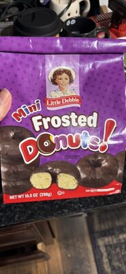 Mini Frosted Donuts
