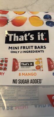 MINI FRUIT BARS