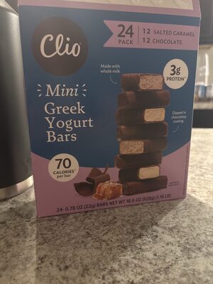 Mini Greek Yogurt Bars