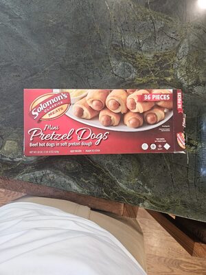 Mini Pretzel Hot Dogs