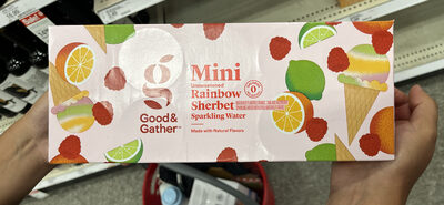 Mini Rainbow Sherbet Sparkling Water