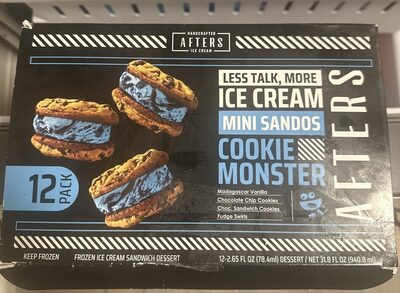 Mini Sandos Cookie Monster