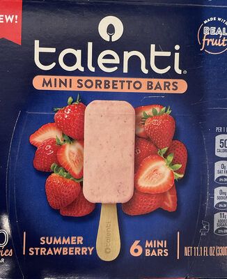 Mini Sorbetto Bars