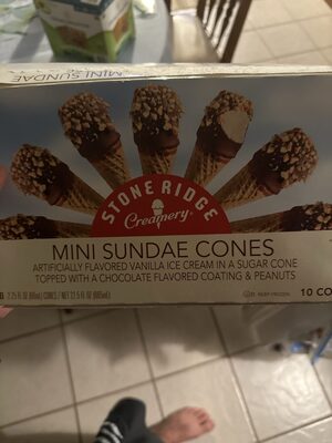 Mini Sundae Cones