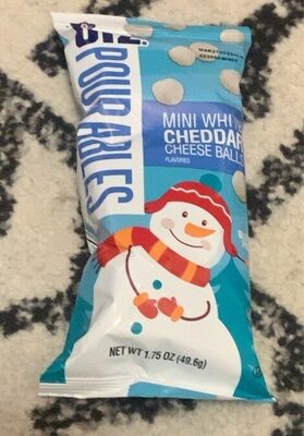 Mini white cheddar cheese balls