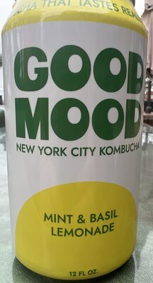 Mint and Basil Lemonade Kombucha