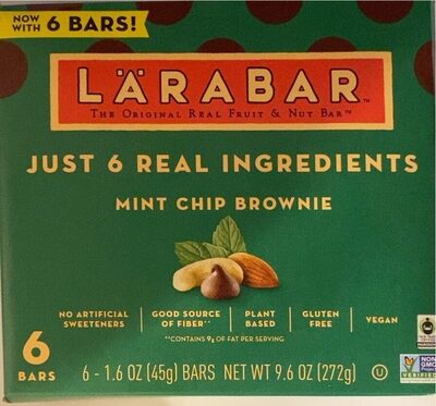 Mint Chip Brownie Bars