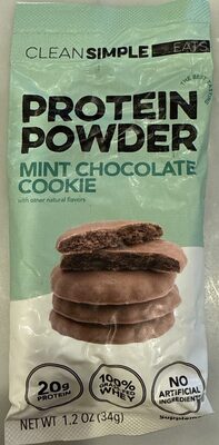 Mint Chocolate Cookie Protein Powder