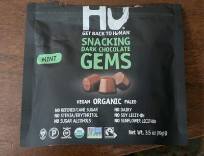 Mint Dark Chocolate Snacking Gems