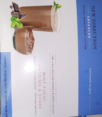 Mint Fudge Pudding & Shake