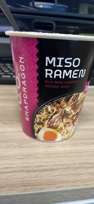Miso Ramen Rich Miso Flavored Noodle Soup