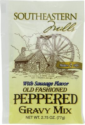 Mix gravy ppprd sausage