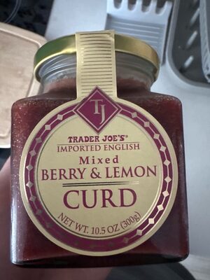 Mixed Berry And Lemon Curd