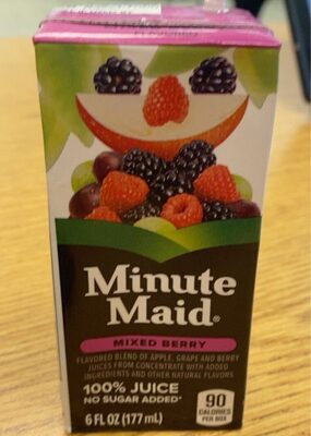 mixed berry juice