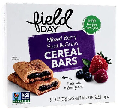Mixed Berry Multigrain Snack Bars