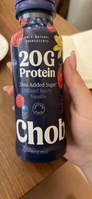 Mixed Berry Vanilla Greek Yogurt Protein Drink